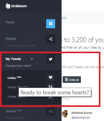 How to delete likes on Twitter from a year ago - Vip-tweet