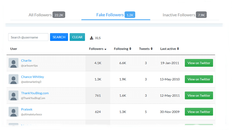 Block fake followers from own acc - Vip-tweet