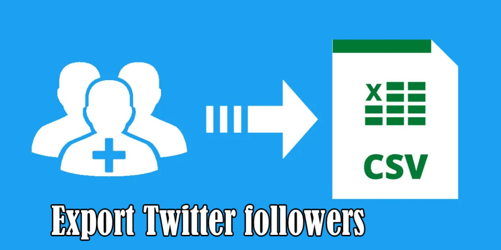 Export Twitter followers - Vip-tweet