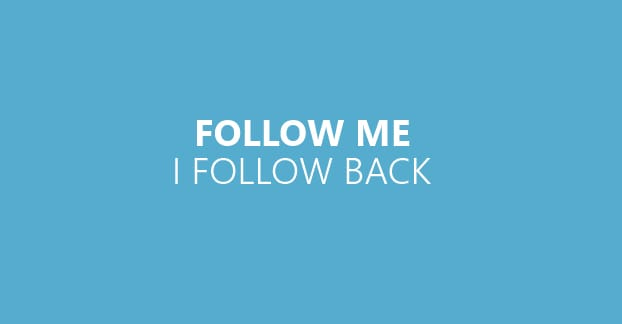 Follow me I follow back - Vip-tweet
