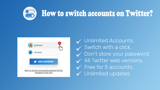 How to switch accounts on Twitter - Vip-tweet