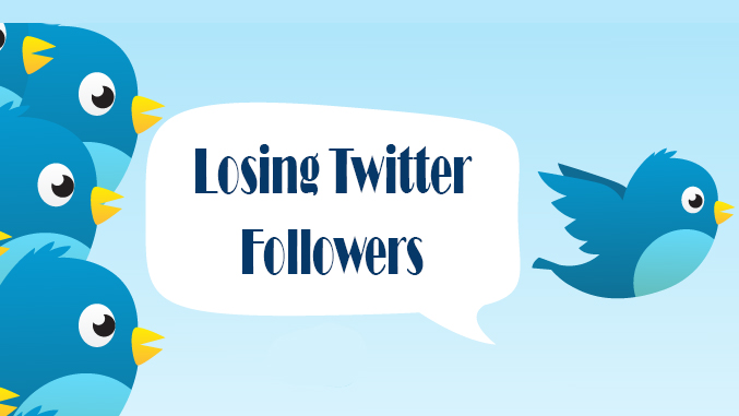 Losing Twitter followers - Vip-tweet